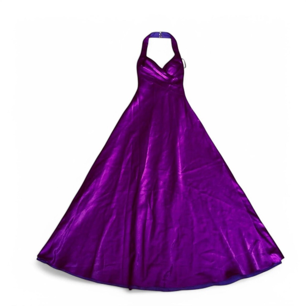 Vintage purple prom dress